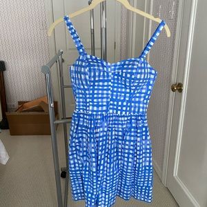 Lilly Pulitzer blue gingham dress